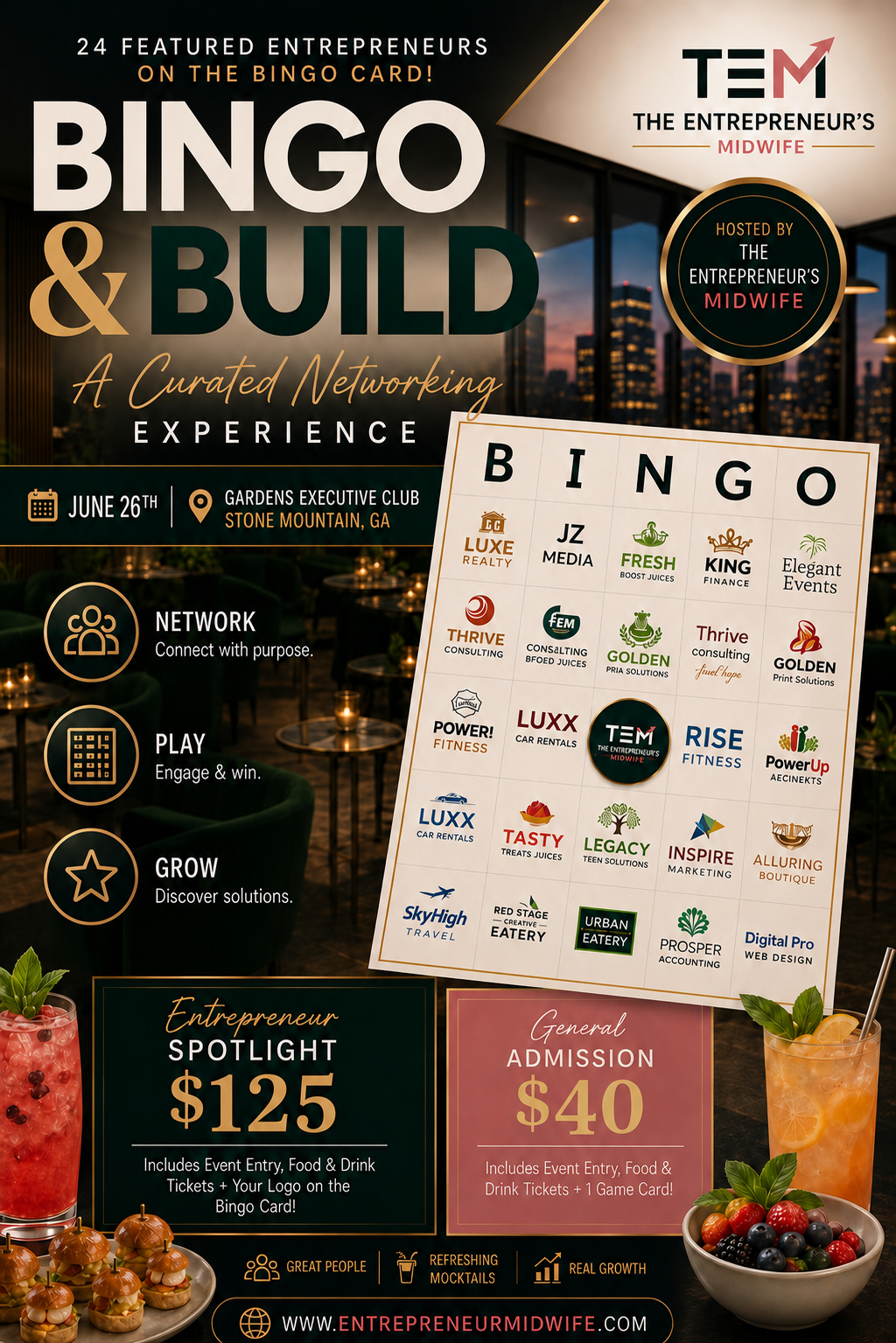 Bingo and  Build